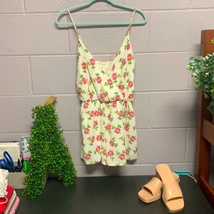 Floral summer romper
